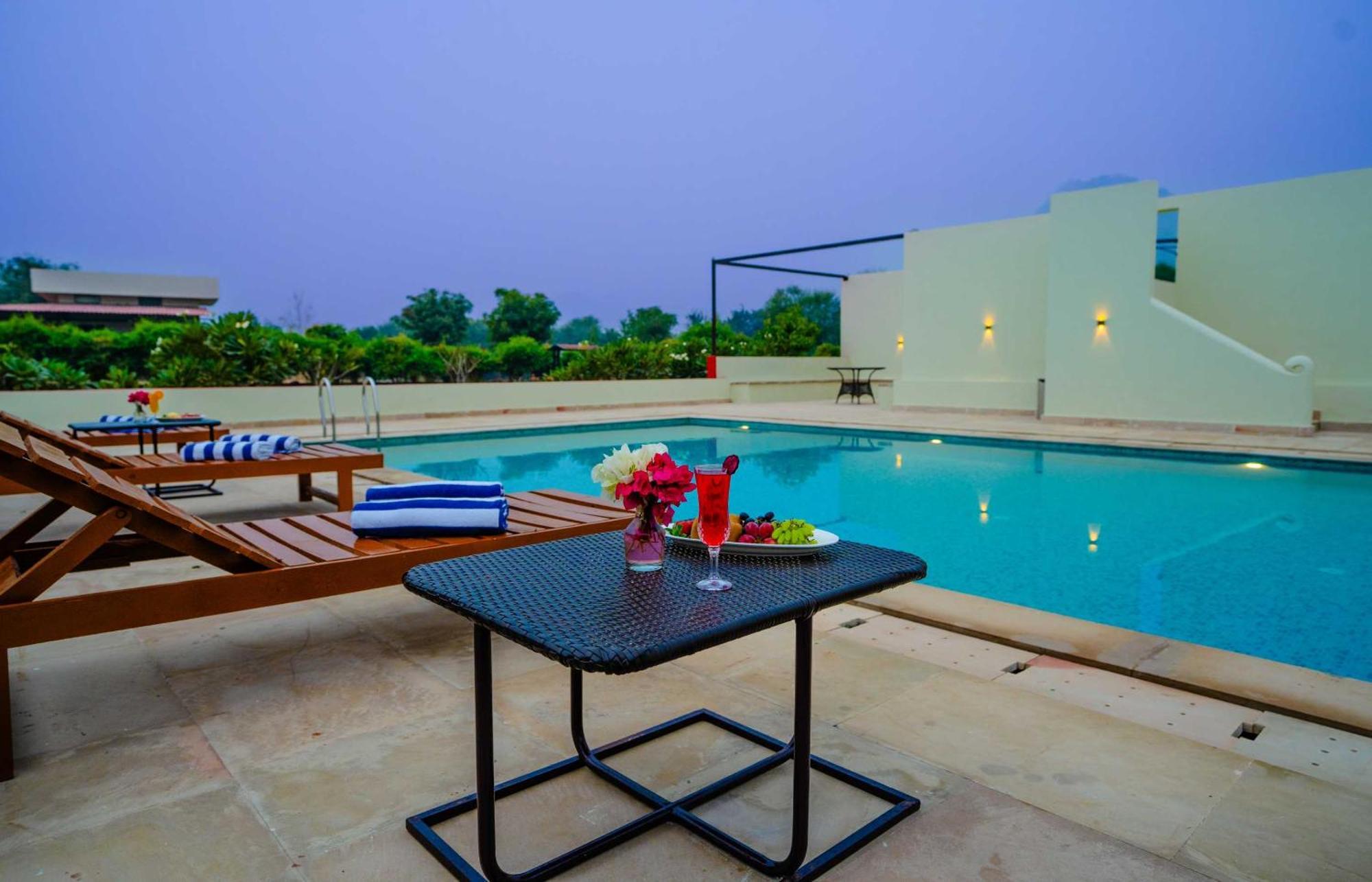 Guldaar Sariska - A Luxury Forest Resort Tehla Екстер'єр фото